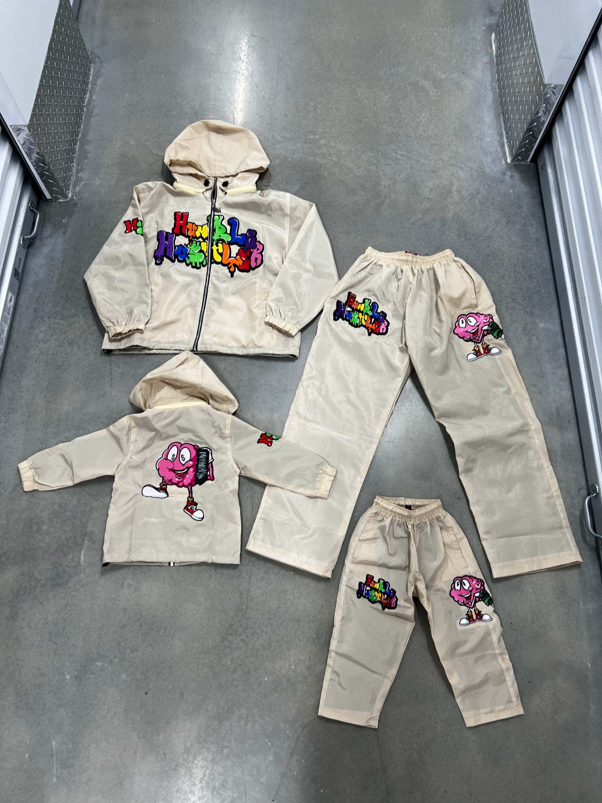 Kids Sandy Nylon Pants