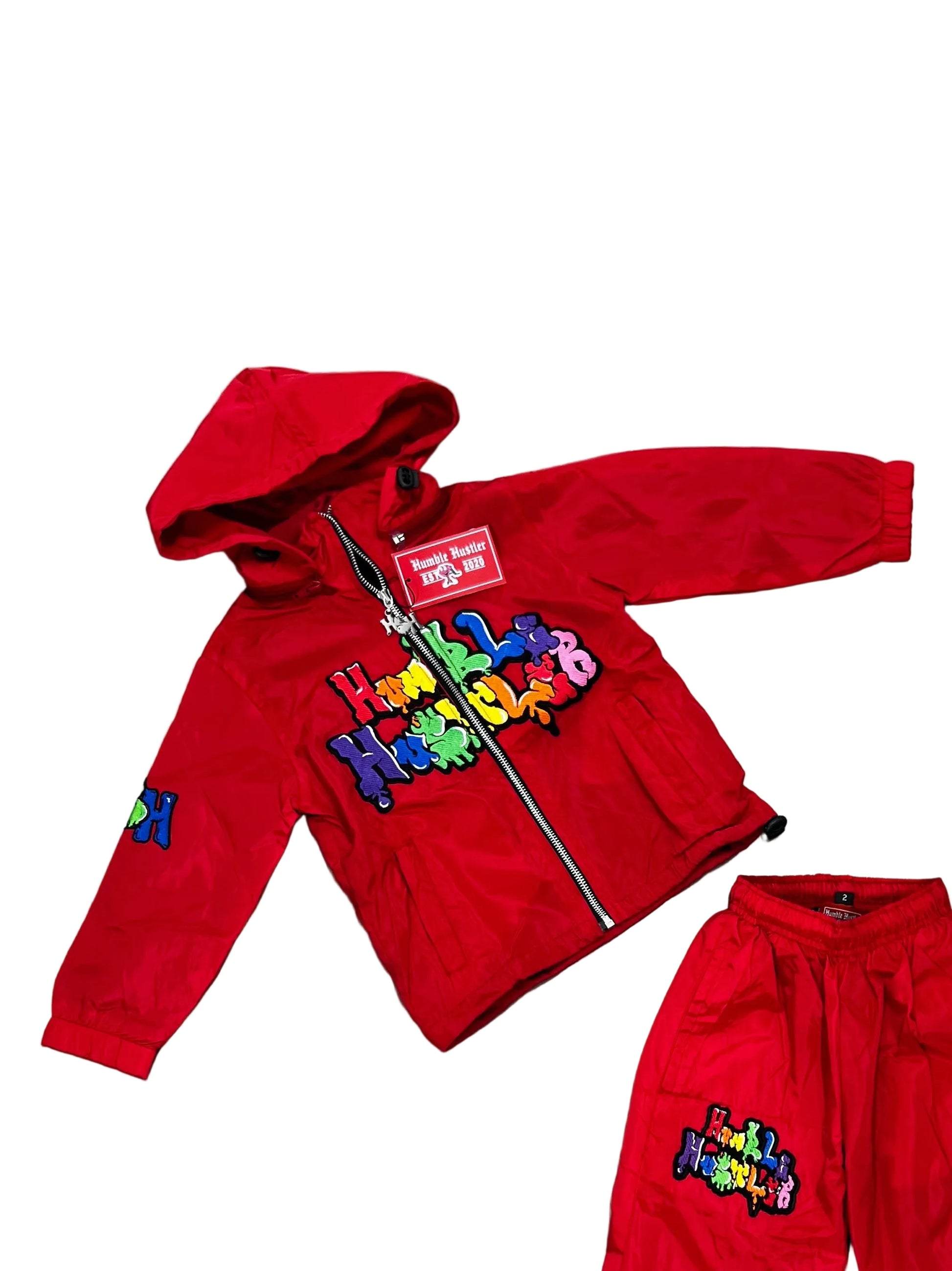Kids Cherry Nylon Jacket