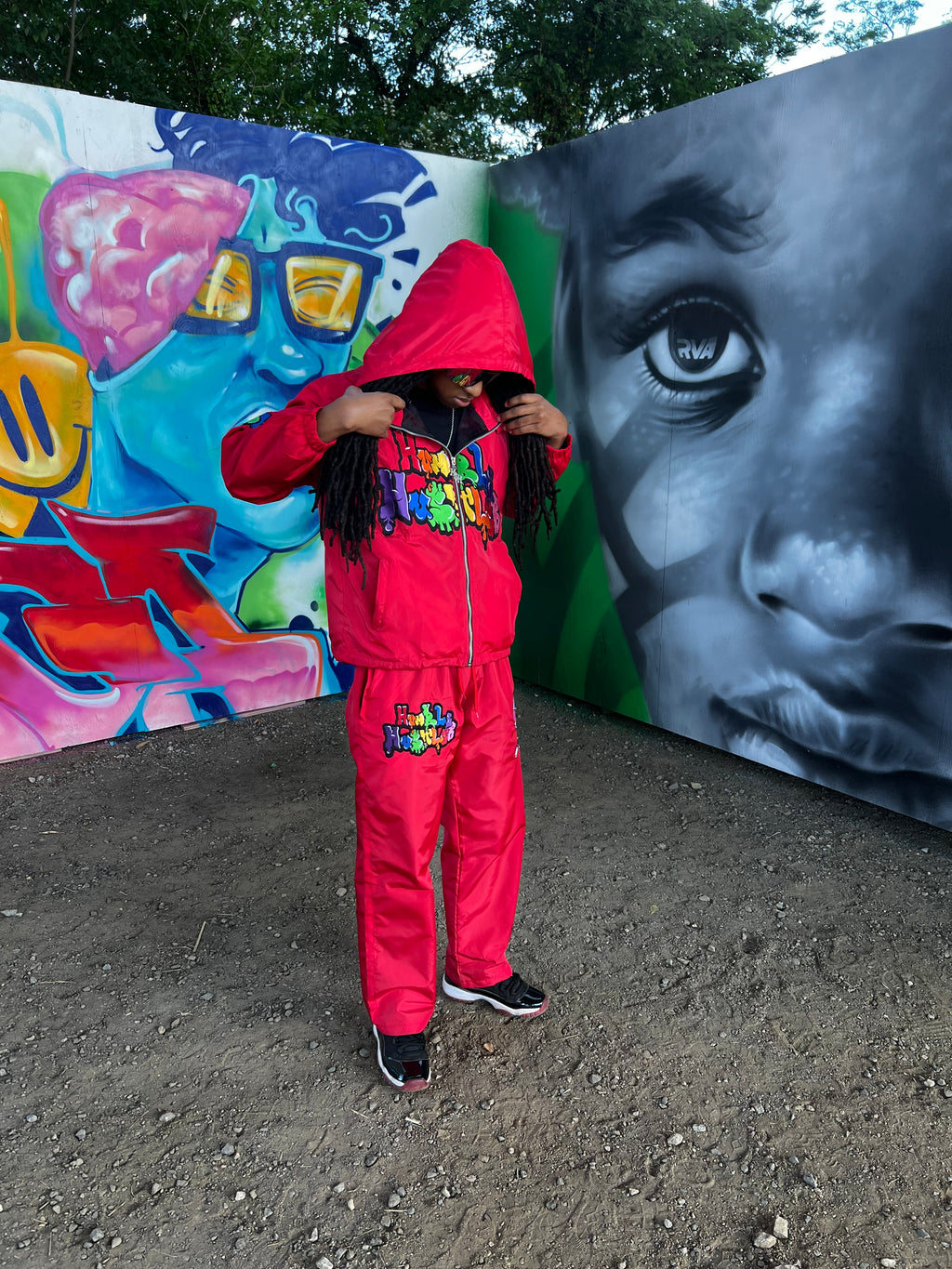 Adults Cherry Nylon Jacket